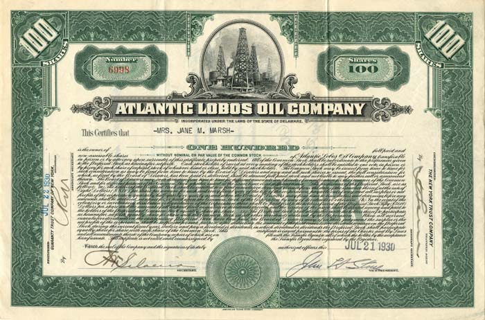 Atlantic Lobos Oil Co.